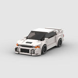 Modular Sports Car, Assembled Building Blocks Model