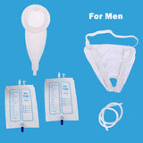 Silicone Breathable Elderly Connection, Urine Bag, Soft Non-side Leakage, Urinary Catheter, Unisex Accessories