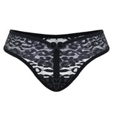 Trendy Lace Style, Ladies' Leopard Print Underwear (Pack of 2)