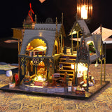 Hand-assembled 3D Puzzle Miniature Model