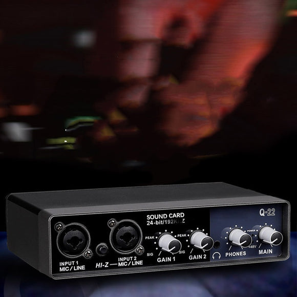 External USB, Digital Computer Recording Karaoke Live Streaming Device