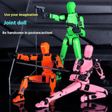 Poseable Multi-joint Shapeshift Robot — 3D Printed Action Model & Collectible Toy