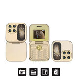 Folding Screen 2G Mobile Phone, Supports Memory Card, Fashion Statement