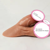 Wanyi Penis Set Men's Exotic Condom Sex Toy Set Adult Supplies, Foreskin Blocking Ring Bold Lengthened Penis Set