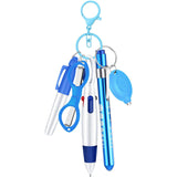 Flashlight, Foldable Scissors, Ballpoint Pen, Keychain 6-piece Set for Nurse's Day
