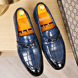 Men's Horse Buckle, British Style Business Casual Leather Shoes