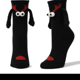 Couple Magnetic Handle Cute Christmas Socks