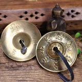 Copper Finger Cymbals – Percussion Instrument for Yoga, Meditation, and Sound Therapy