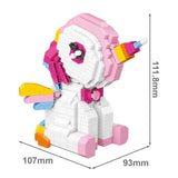 Wise Hawk Micro-particle Diamond Building Blocks, Educational Series Assembled Model Toys
