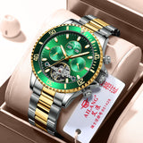 Automatic Green Water Ghost, Hollow Mechanical Luminous Watch