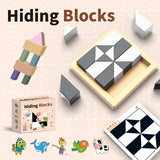 Puzzle Hidden Building Blocks Ability Toys