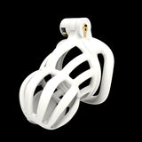 Black Chastity Lock, Breathable Men's Cobra Curve Ring