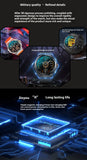 Big Screen Smart Watch – Bluetooth Calling, Heart Rate & SpO₂ Tracking with Weather