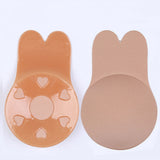 Breathable Bunny Ears Breast Lift Sticker, Invisible Bunny Body Stickers
