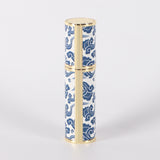 Blue and White Porcelain Vintage Perfume Sub-bottles, PU Leather Glass Bottle
