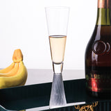 Creative Electroplated Golden Red Wine Glass Model – Decorative Cocktail Room Ornament