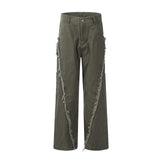 American Retro Cleanfit Loose Heavy Industry Washed and Worn Overalls