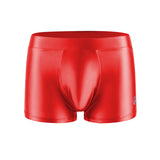 Men's Fashion, Breathable High Shine Spandex, Sports Ice Silk Boxer Briefs