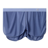 Men’s Ice Silk Mesh Shorts – Breathable Sports & Fitness Home Wear Pants (Pack of 2)