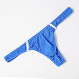 Men's Fashion, Low Waist, Ice Silk, T-back Briefs