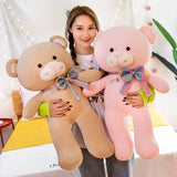 Cartoon Bow, Big Bear Plush Toy
