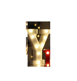 Luminous LED Letter Number Night Light, English Alphabet Number Battery Lamp, Romantic Wedding Christmas Party Decoration