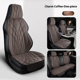 Universal Leather Car Seat Cover – Semi-surrounded Design for Vehicles