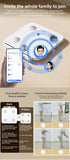 Professional Human Body Fat Scale, Intelligent Weight Calculator with 8 Electrodes