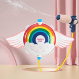 Children's Backpack Water Gun, Beach Festival Playing, Pull-out Spray Toys