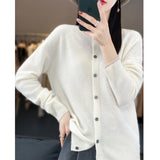 Plus Size Cardigan or Coat, Loose Round Neck Sweater