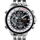 Men's Steel Belt, Diving, Fashion Personality and Versatility, Sports and Outdoors Electronic Watch