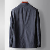 Men’s Spring Summer Lapel Jacket – Lightweight Casual Outerwear