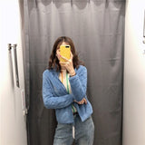 Coral Fleece Cardigan, Stand Collar Jacket, Warm Coat for Women