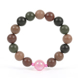Traditional Chinese Herbal Bead Bracelet – Handmade Incense Wood Aromatherapy Jewelry
