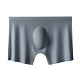 Men's Ice Silk Panties, Seamless Sexy Underwear, Gents' Underpants, Briefs, or Boxer-shorts (Pack of 2)