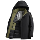 Outdoor Trendy Duck Down Hooded Jacket