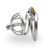 Ring Metal, Stainless Steel Chastity Lock, Catheter Device