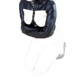 Black Leather Cream Top, Restraint Supplies