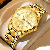 Men's Luxury Waterproof Luminous Quartz Watch