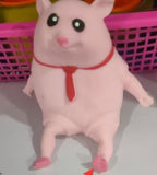 Piggy Squeeze Toy – Soft Antistress Doll, Sensory & Stress Relief Tool for Specially Abled Kids, Therapy Play Gift