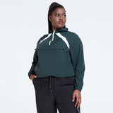 Hooded Running Sweatshirt, Women's Fitness Yoga Workout Tops