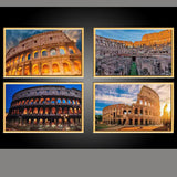 Assembled Building Blocks, Circular Theater Toy Model