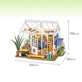 DIY Handmade Cottage Miniature Model, Three-dimensional Puzzle Blocks, Best Gift Idea