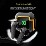 Wireless Binaural, New Smart Digital Display, Noise-reduction Bluetooth Headset
