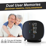 Rechargeable Talking Blood Pressure Monitor with Touch Screen