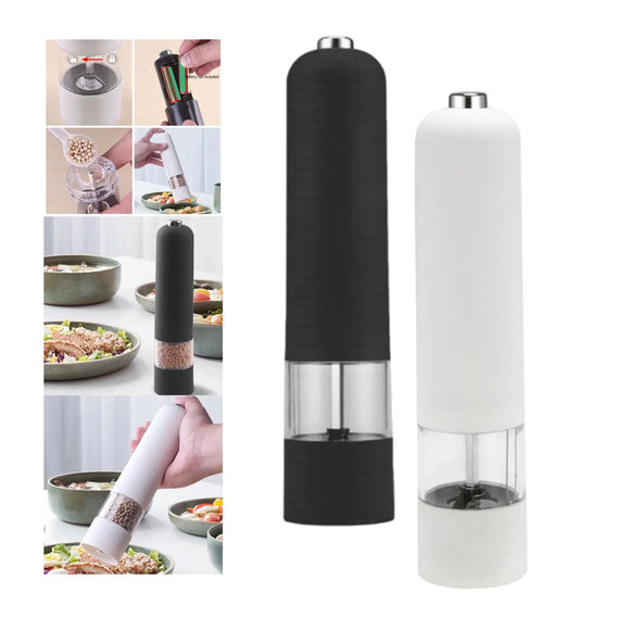 German Myle Mai Ruisi Electric Black Pepper Grinder, Sea Salt Automatic Grinding Bottle, Home Kitchen Seasoning