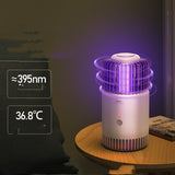 Dimensional Trapping Household Electric Shock Silent Mosquito Killer, Light Wave Fly Trap