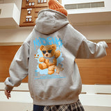 Add Fertilizer to Increase the - Couple's Hooded Jacket