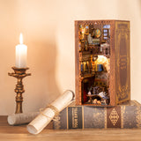 Handmade DIY Bookstand, Assembled Miniature Model Ideas