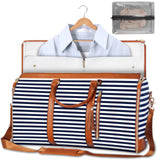 Large Capacity Travel Duffle Bag, Women's Handbag, Folding Suit Carrier, Waterproof Clothes Totes